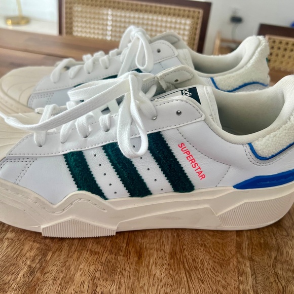 Adidas Superstar Fur Edition – Special Edition – Worn Once – Size 8 - Picture 2 of 4